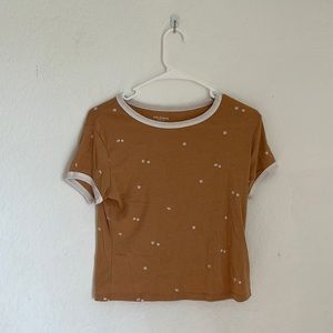 Scattered Flower Print Tee